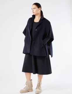 Kleid aus Punto Milano Jersey