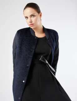 Kleid aus Punto Milano Jersey