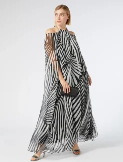 Kleid aus Seiden-Georgette