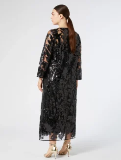 Kleid aus Tüll mit Pailletten