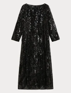 Kleid aus Tüll mit Pailletten