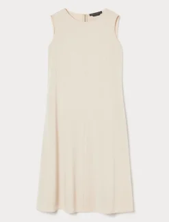 Kleid aus Triacetat-Cady