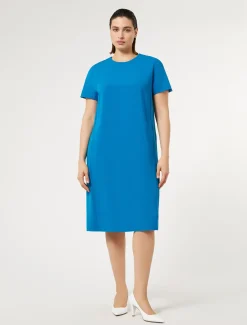 Kleid aus Triacetat-Cady