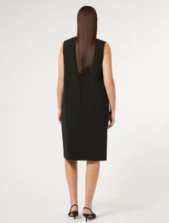 Kleid aus Triacetat-Cady