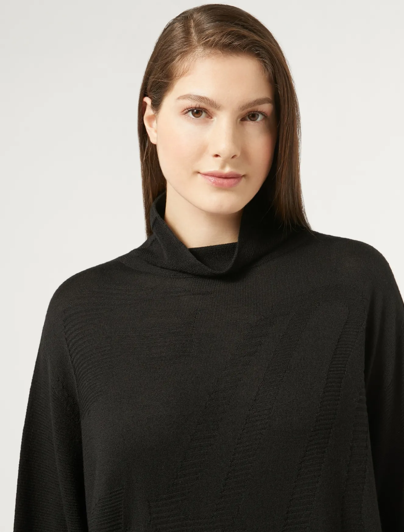 Kleid aus Wollgemisch