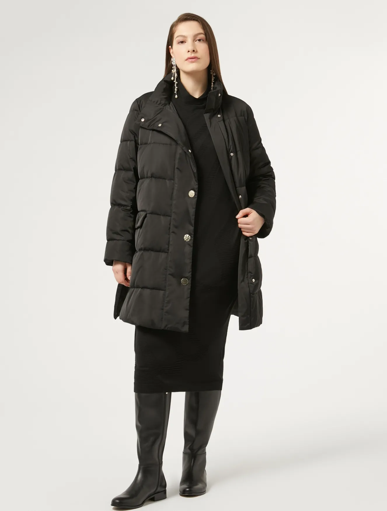 Kleid aus Wollgemisch