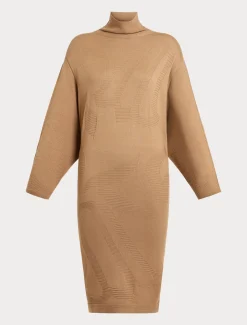 Kleid aus Wollgemisch