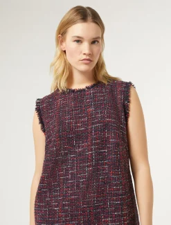 Kleid mit Bouclé-Effekt