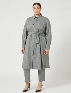Kleid mit Glencheck-Karo