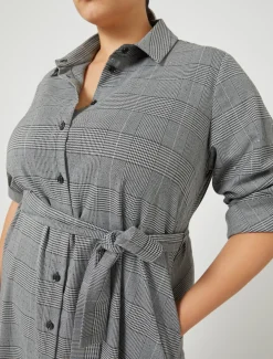 Kleid mit Glencheck-Karo