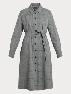 Kleid mit Glencheck-Karo