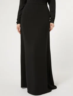 Langer Rock aus Triacetat-Cady