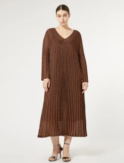 Langes Kleid aus Viskose