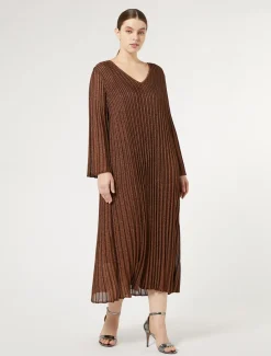 Langes Kleid aus Viskose