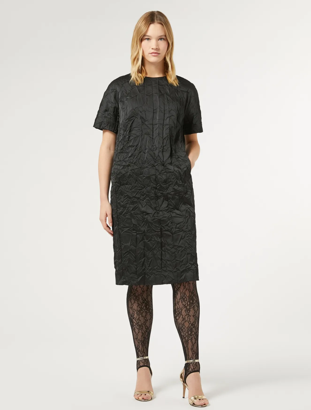 Leggings aus Stretch-Spitze