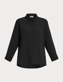 Leichte Hemdbluse aus Cady