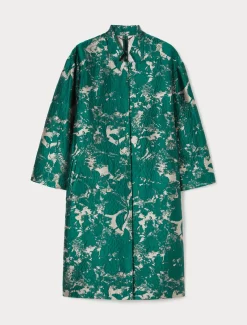 Leichter Mantel aus Jacquard