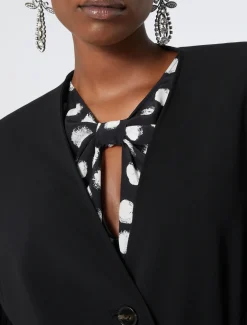 Leichter Mantel aus Triacetat-Cady