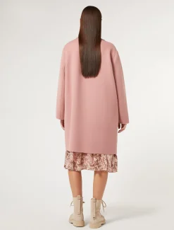 Mantel aus doppellagigem Wollgemisch