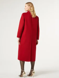 Mantel aus doppeltem Wollgewebe