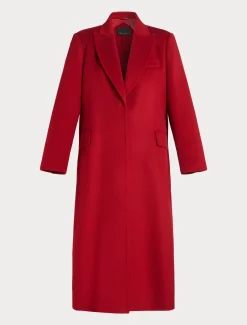 Mantel aus doppeltem Wollgewebe