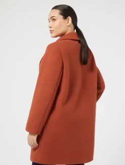 Mantel aus Stretchjersey