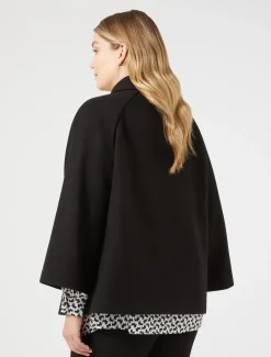 Mantel aus Stretchjersey