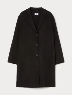 Mantel aus Woll-Kaschmir-Doppelgewebe