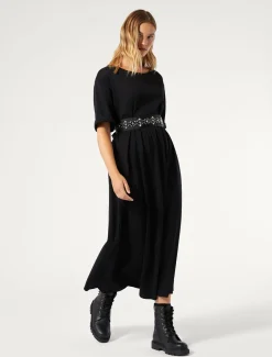 Maxikleid aus Jersey