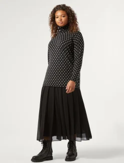 Maxirock aus Georgette