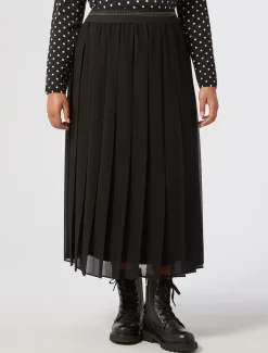 Maxirock aus Georgette