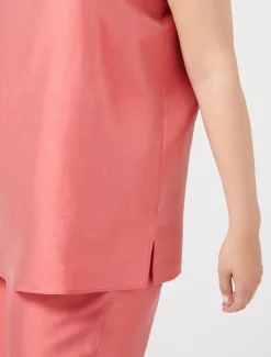 Oberteil aus leichtem Shantung