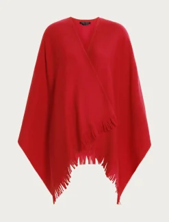 Pelerinenmantel aus Wolle