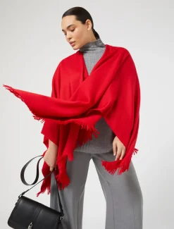 Pelerinenmantel aus Wolle