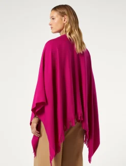 Pelerinenmantel aus Wolle