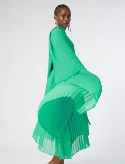 Plissierte Stola aus Georgette