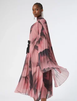 Plissierte Stola aus Georgette