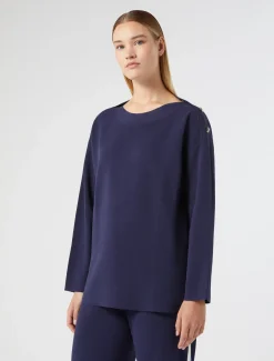 Pullover aus Baumwollmischgewebe