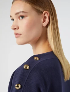 Pullover aus Baumwollmischgewebe