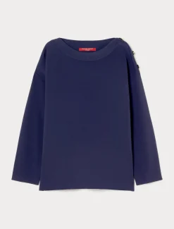 Pullover aus Baumwollmischgewebe