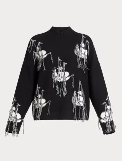 Pullover aus Jacquard-Wollmischung