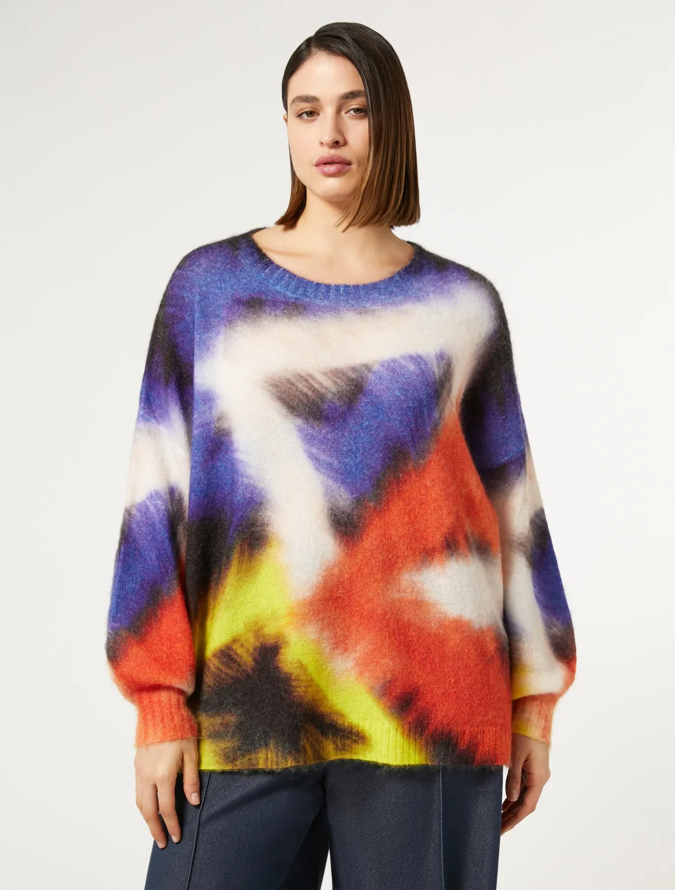 Pullover aus Mohairgemisch