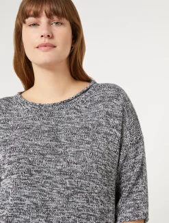 Pullover aus Mouliné-Wollgemisch