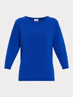 Pullover aus Viskose mit Stretchanteil