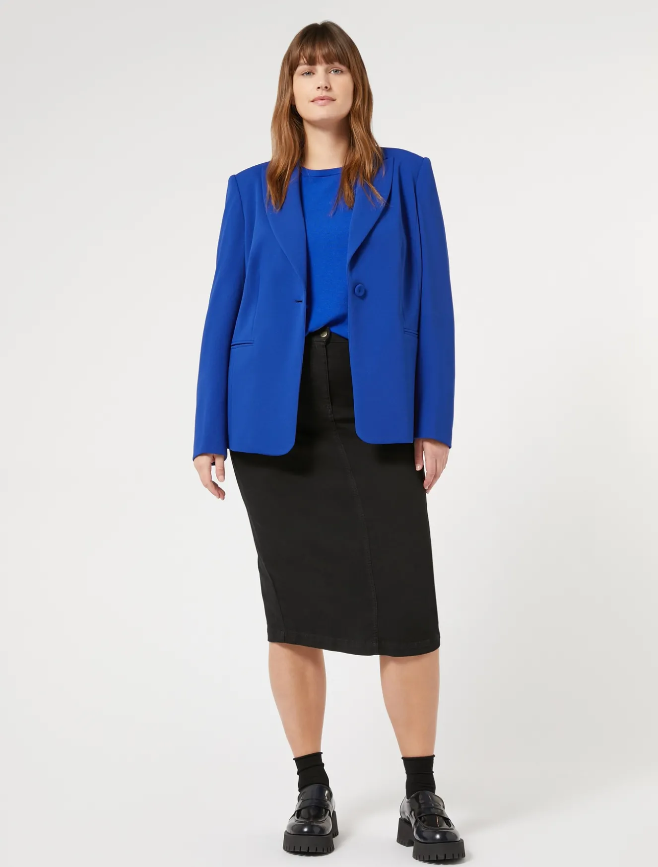 Pullover aus Viskose mit Stretchanteil