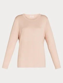 Pullover aus Viskose mit Stretchanteil