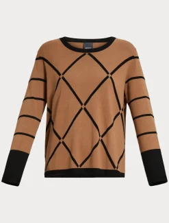 Pullover aus Viskose mit Stretchanteil