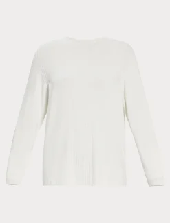 Pullover aus Viskose mit Stretchanteil