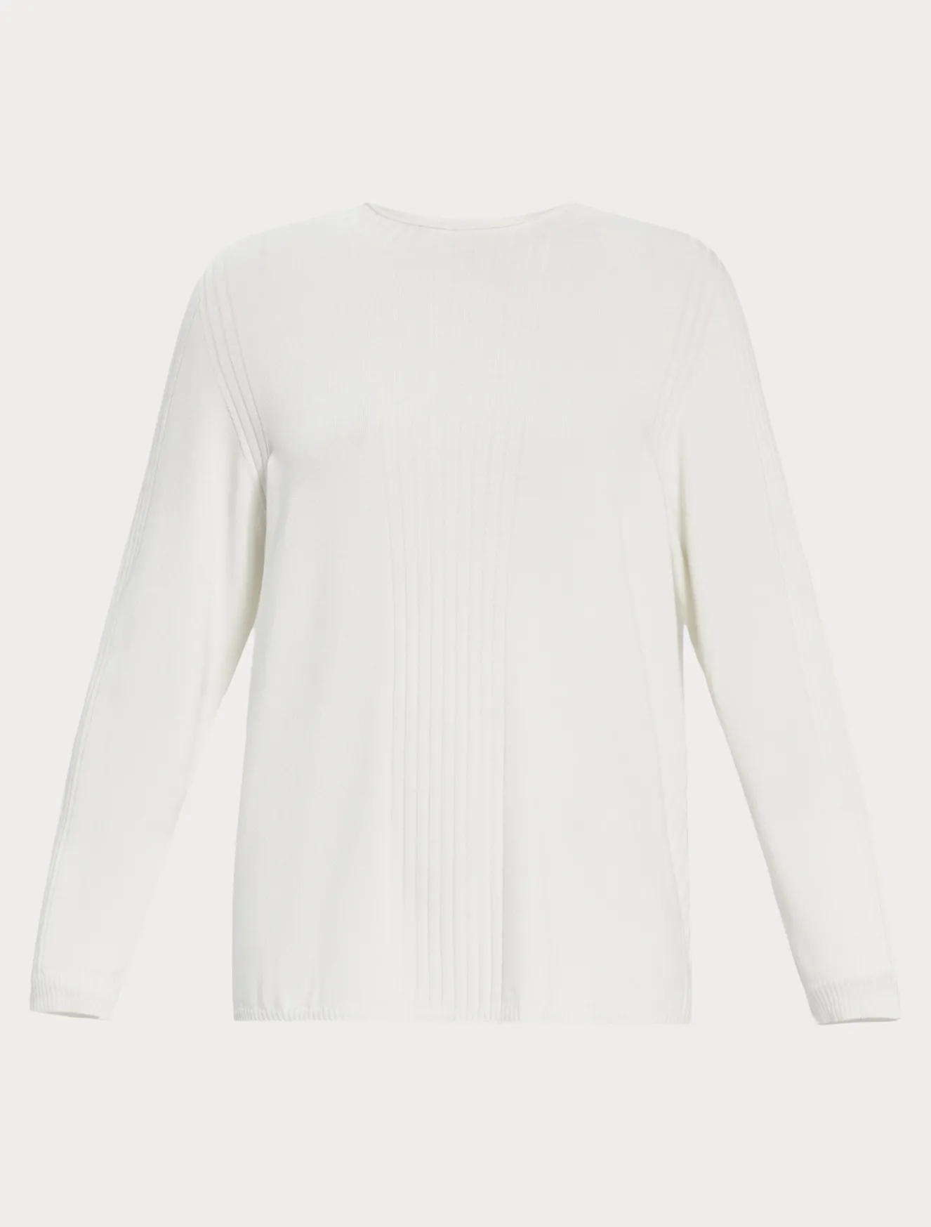 Pullover aus Viskose mit Stretchanteil