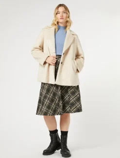 Pullover aus Viskose mit Stretchanteil